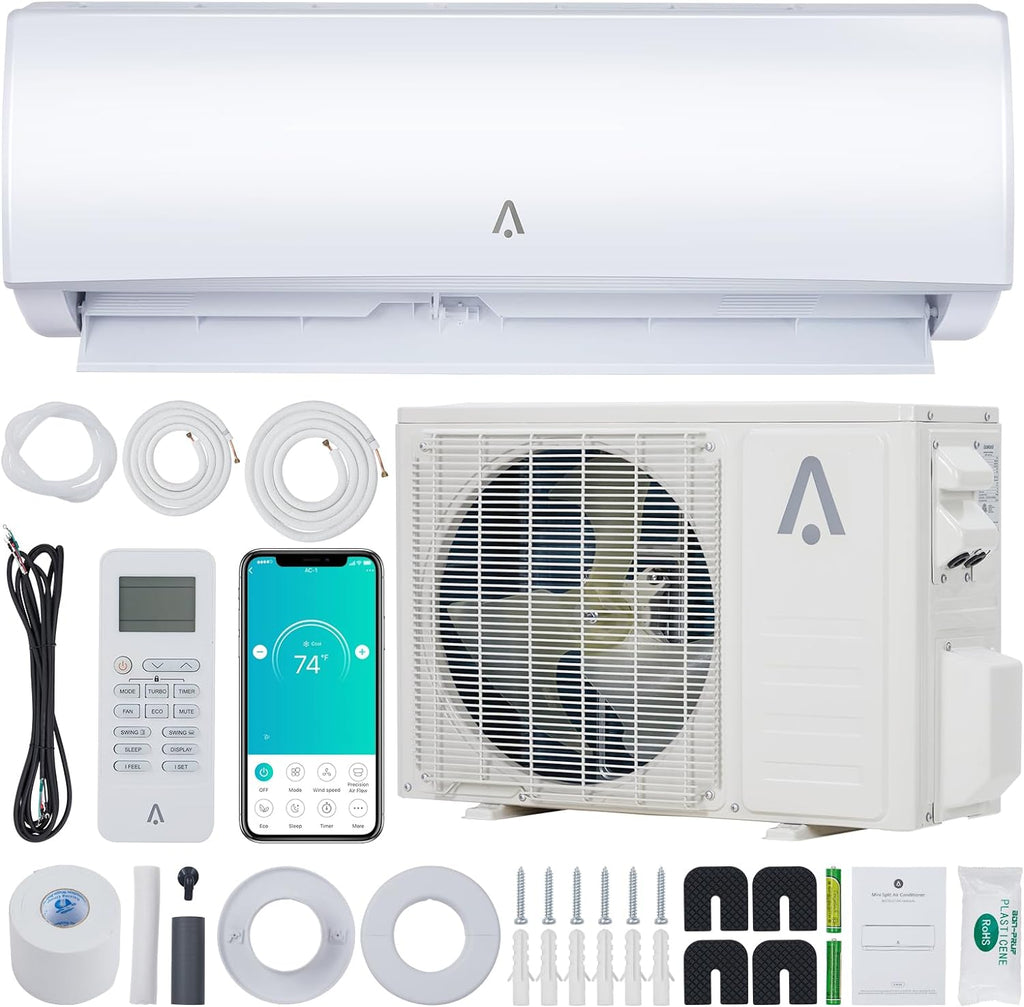 18,000 BTU Split Air Conditioner and Heating System O66666