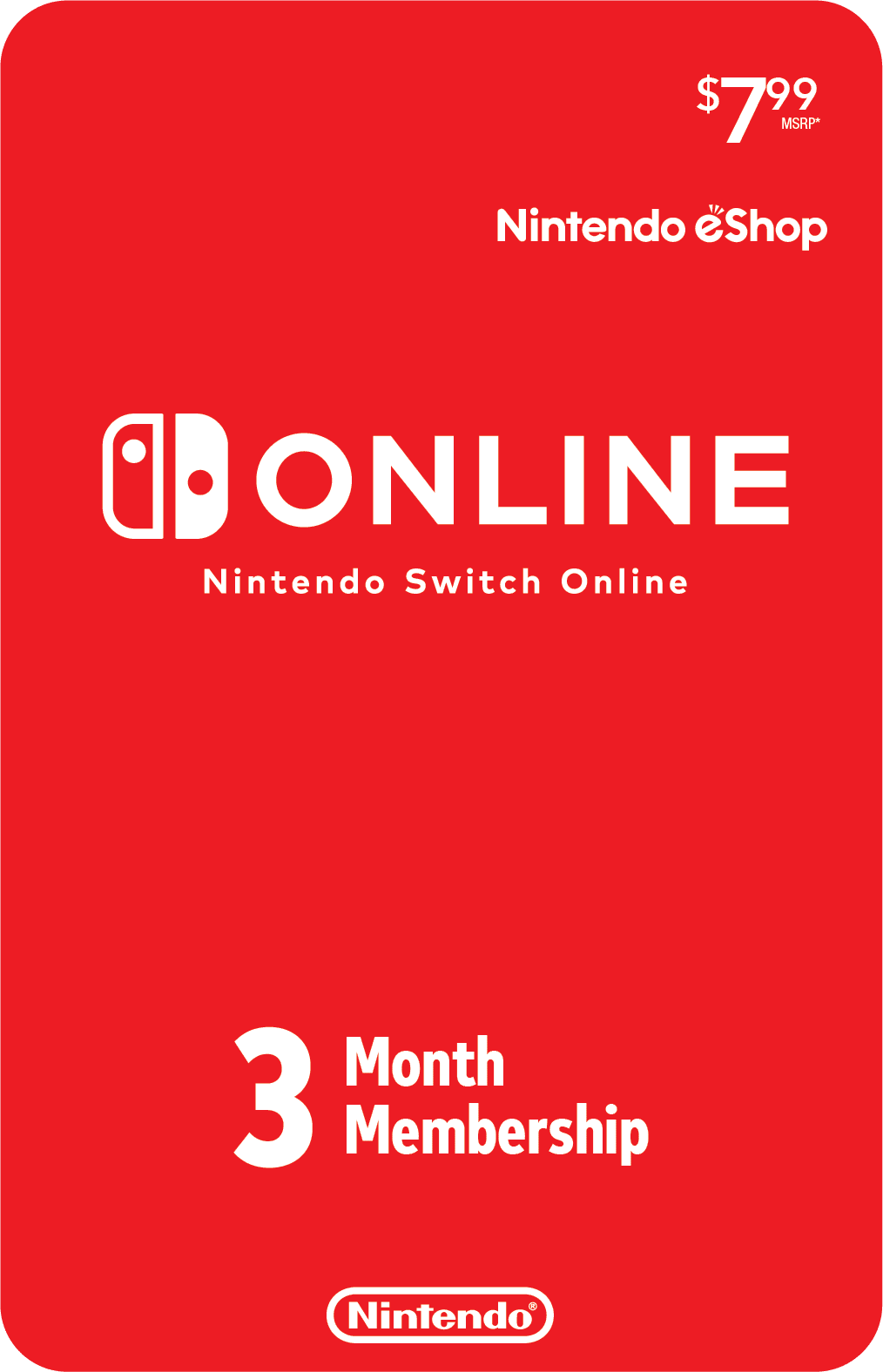 Mario Kart 8 Deluxe & 3 Month Membership, Nintendo Switch W28690