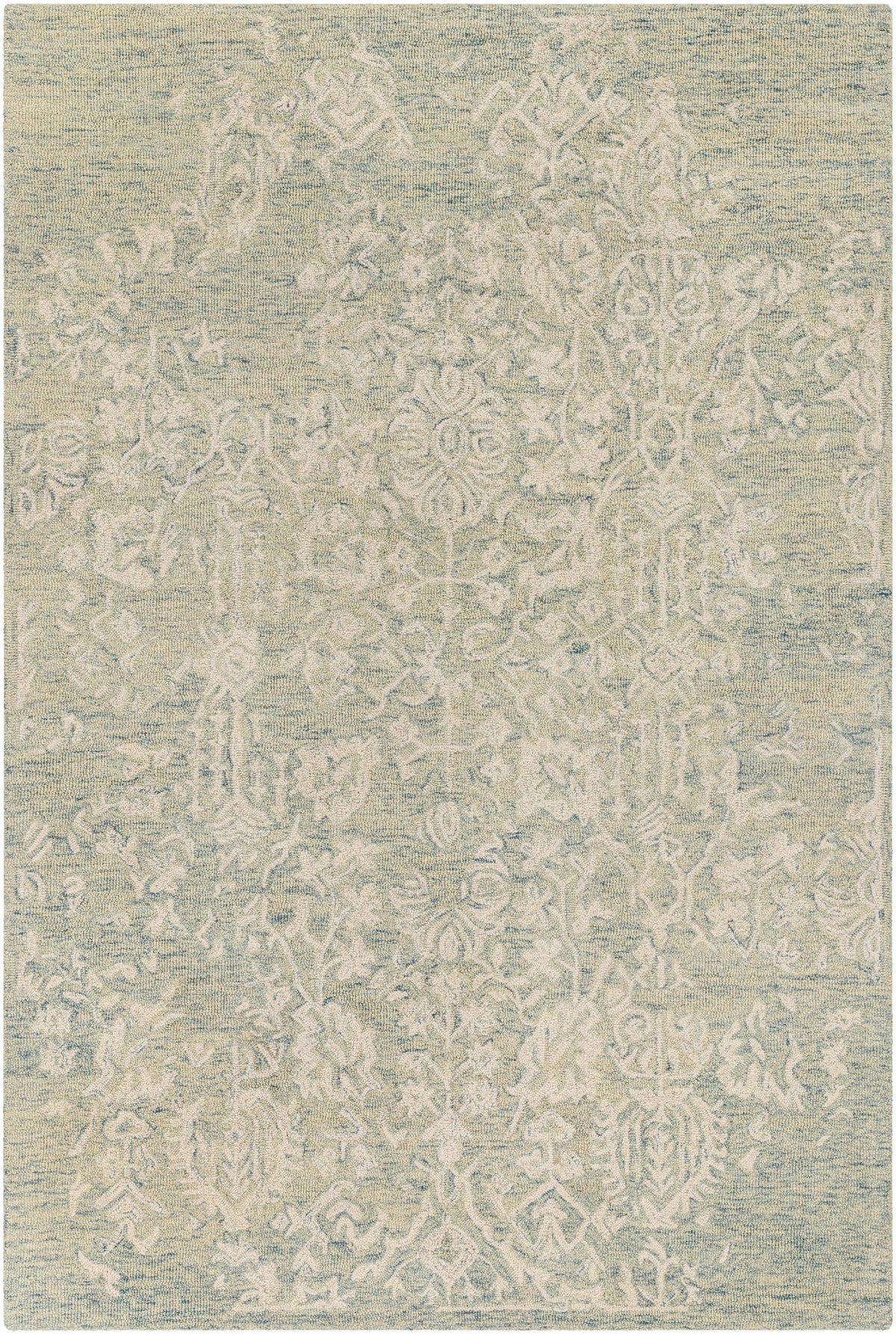 Light Green 8x10 Area Rug F5231