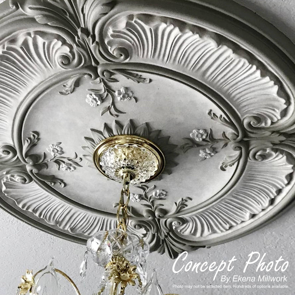 Hand-Painted Ceiling Medallion W7773