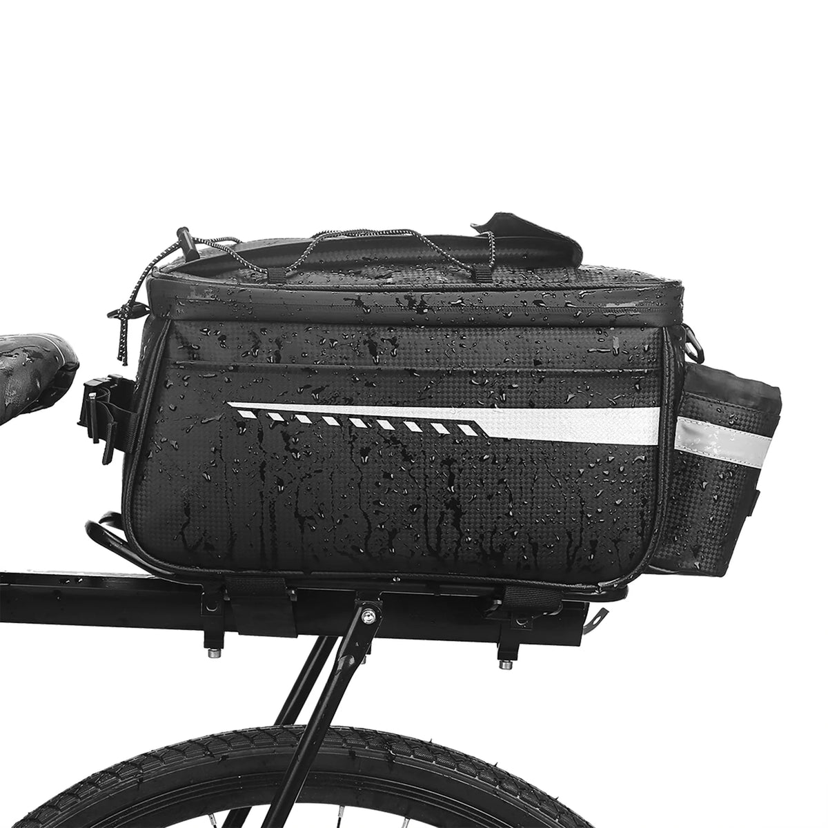 Insulated Waterproof Bicycle Rear Rack Trunk Cooler Bag L6718