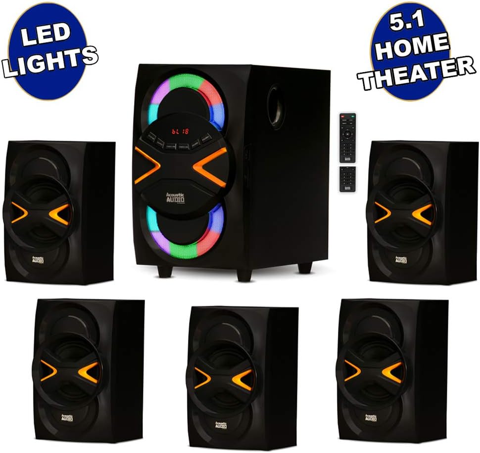 5.1-Channel Bluetooth Home Theater Speaker System B250716