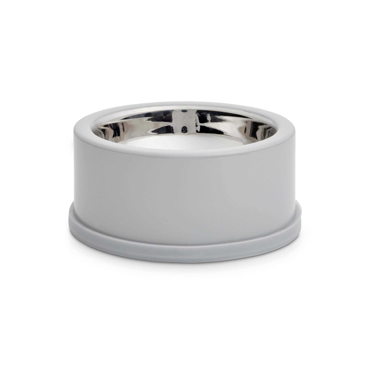 Stainless-Steel Grey Dog Bowl S795488