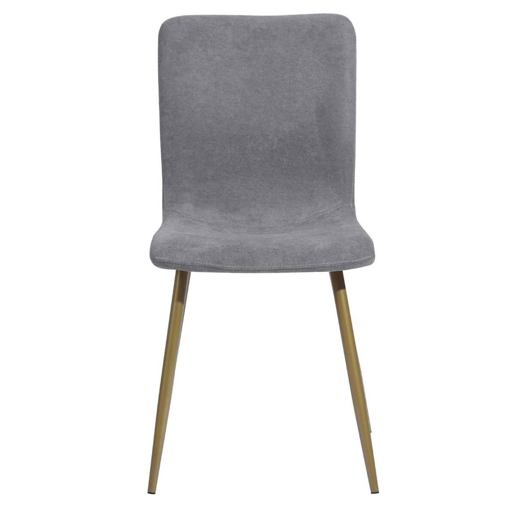 Dark Grey Upholstered Dining Chair (Set of 4) E57953
