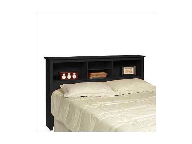 Black Twin Bookcase Headboard C2900