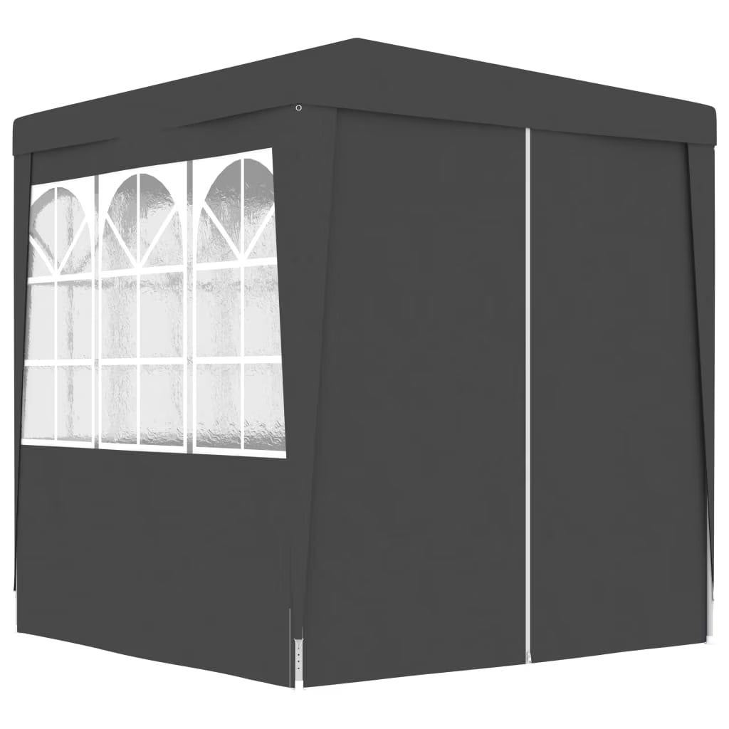 Party Tent with Side Walls 6.6'x6.6' Anthracite A81771