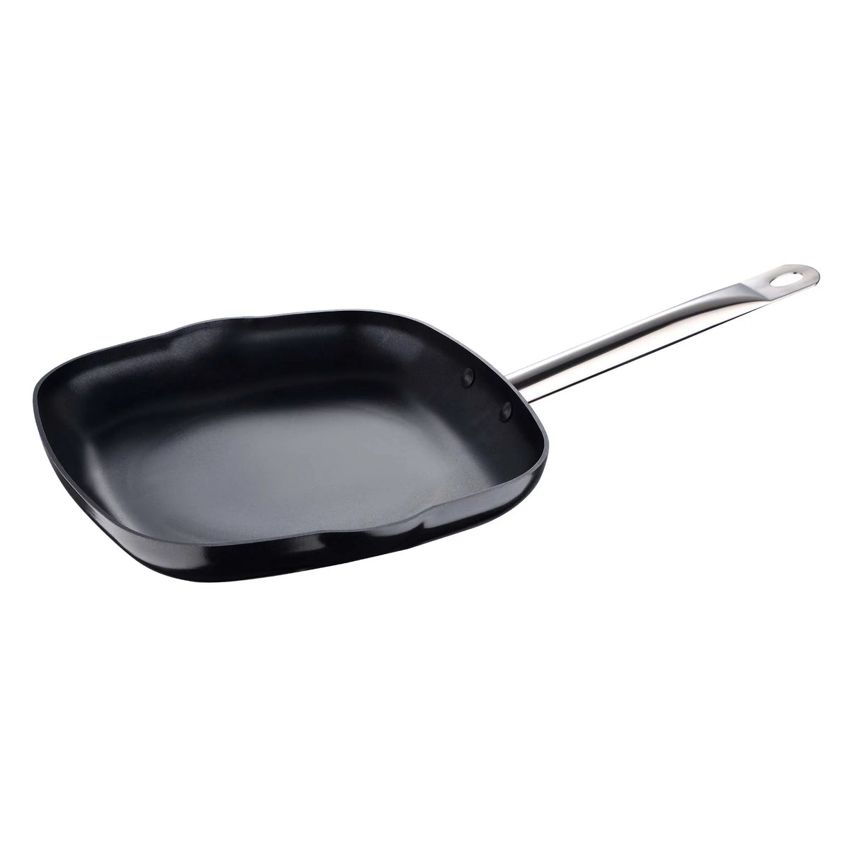11" Black Cast Aluminum Non Stick Griddle Pan U841