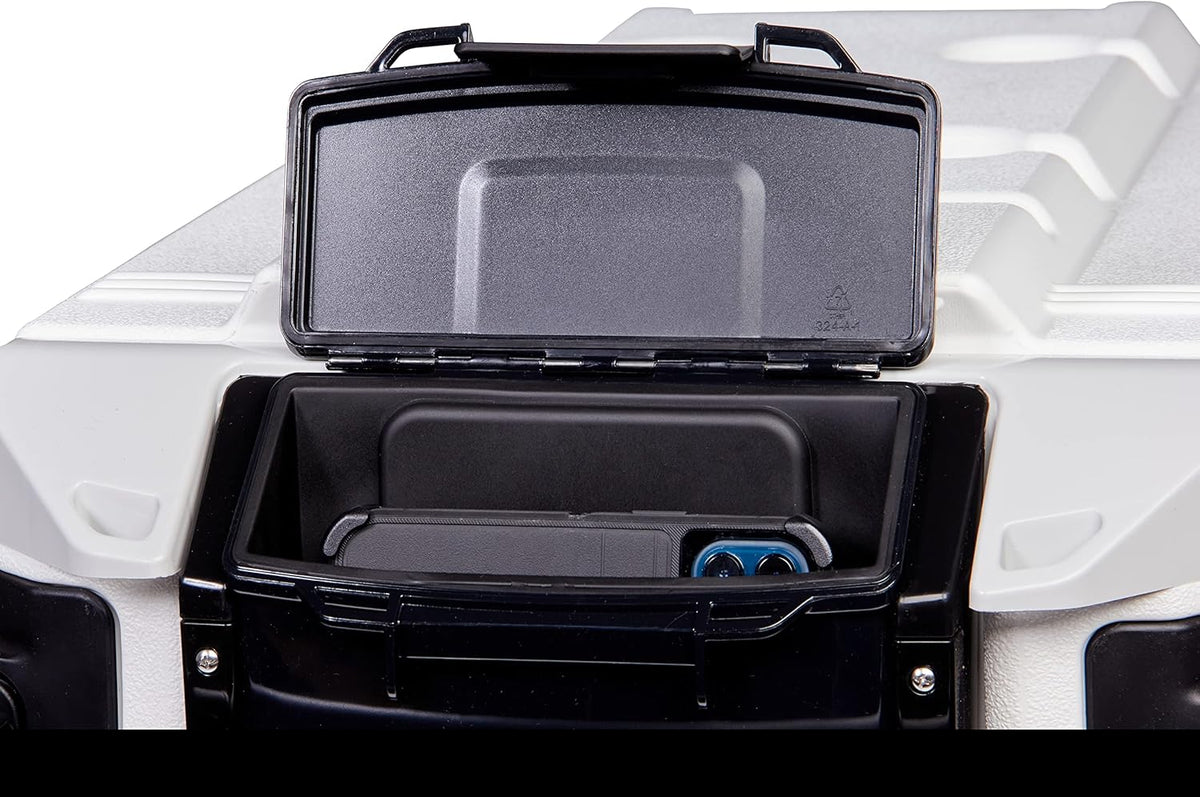 White 70 QT Wheeled All-terrain Cooler Q133061