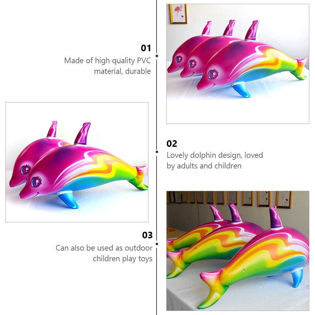 2pcs Inflatable Dolphin Toys V808134