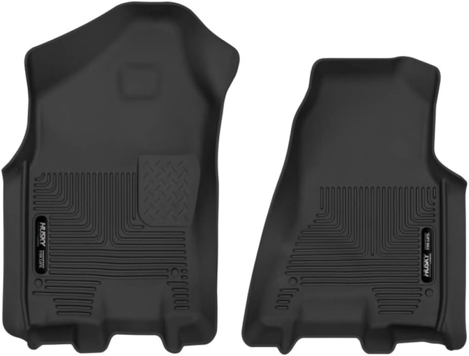Black Front Row Floor Liners L488202