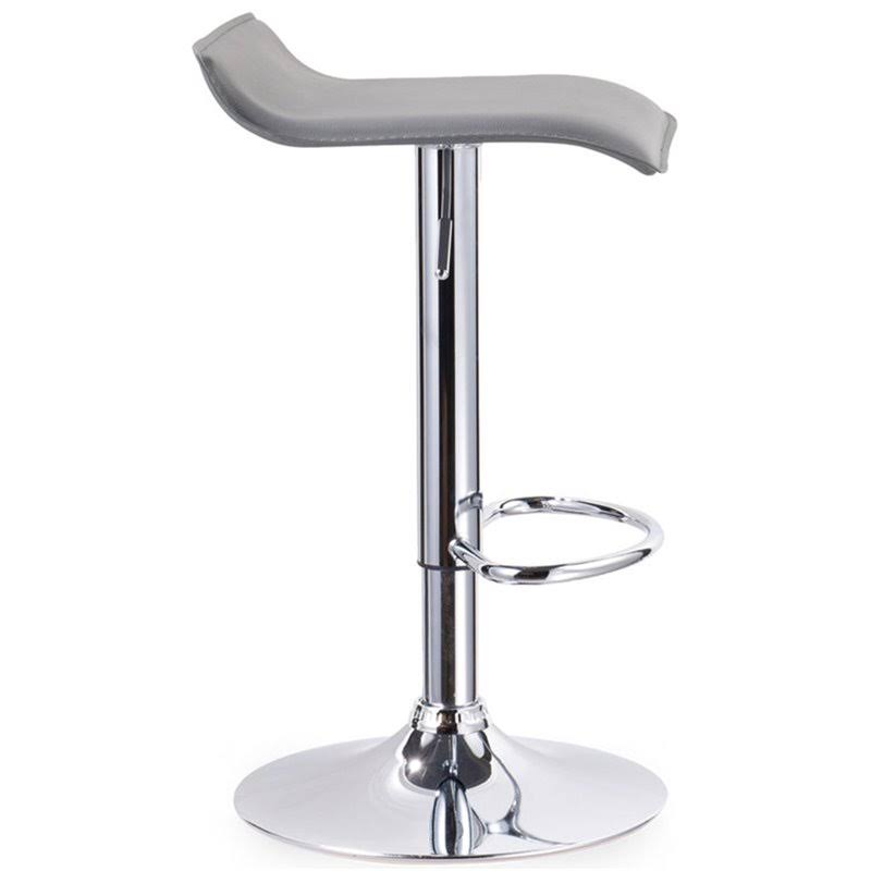 Faux Leather Adjustable Bar Stool Set of 2 D749