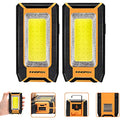 2 Pack LED Rechargeable Magnetic Work Light 40W 1500 Lumens C447158