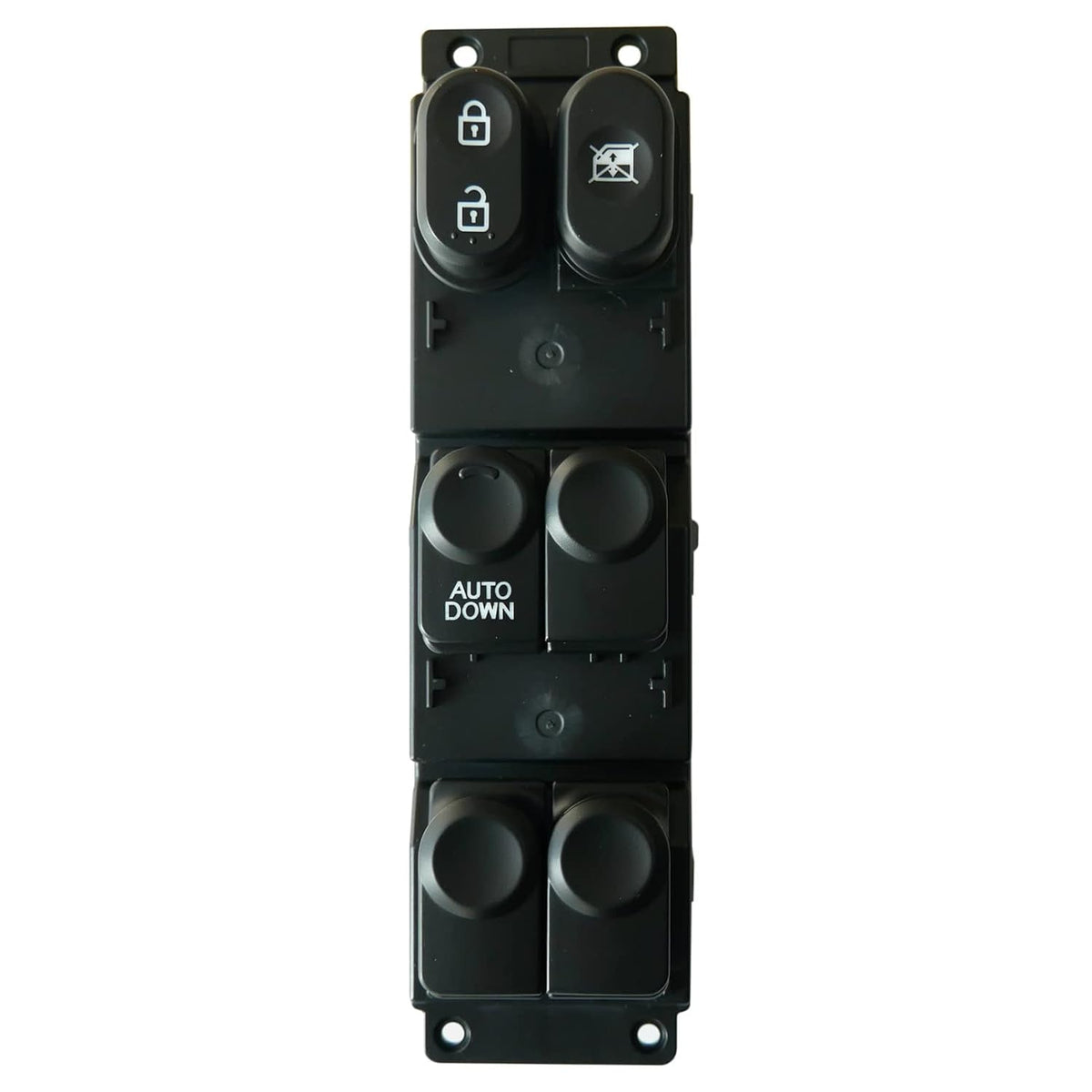 Master Power Window Switch Main Switch Assembly Front Left Driver Side Compatible with 2011-2017 Hyundai Accent 1.6L Pack of 2 B624175