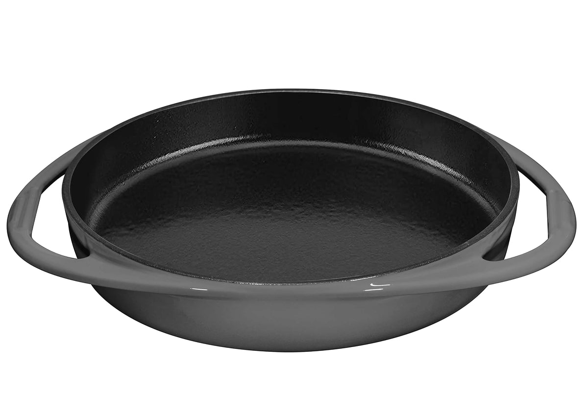 Gray Cast Iron Round Bakeware Pan N435485