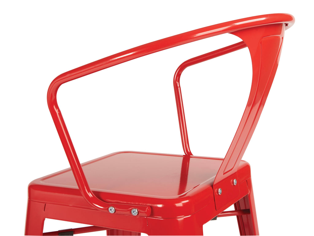 Red Cafe Stool M86217