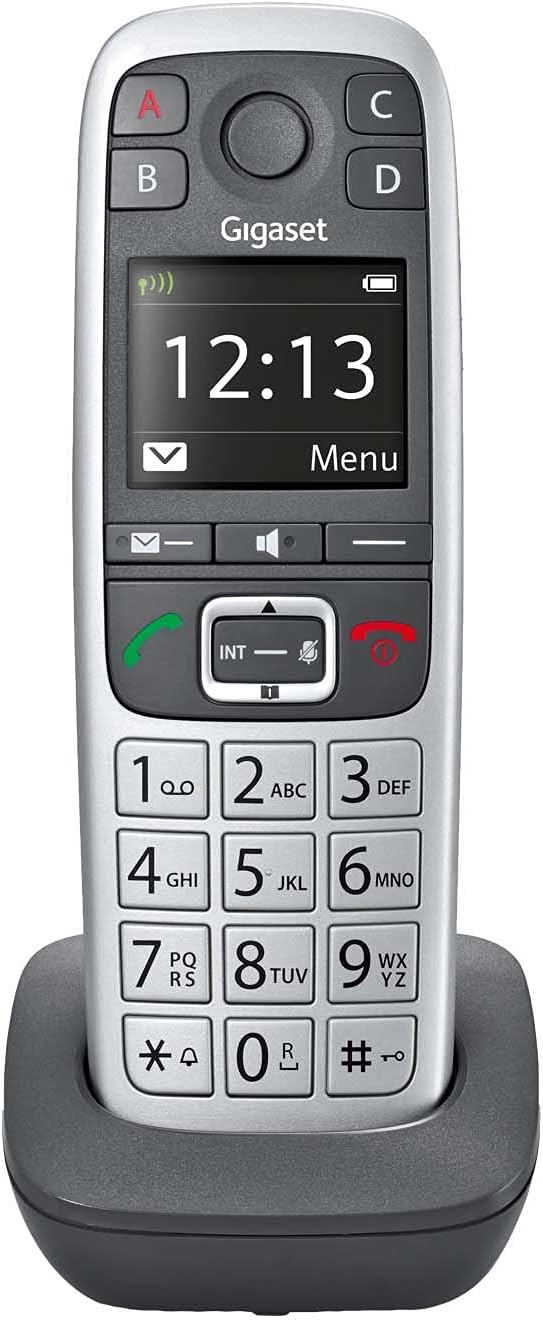 Two Cordless Phones with Answering Machine, Extra Large Keys, Pack of 2 Z573