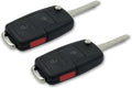 3 Button Flip Car Key Fob (2 Pack) A73371
