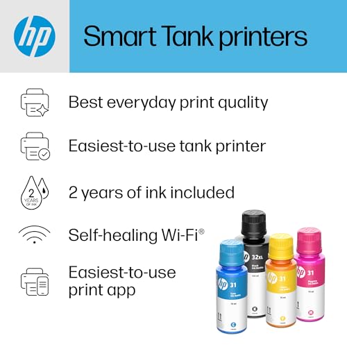 Wireless All-in-One Ink-Tank Printer, white V69970