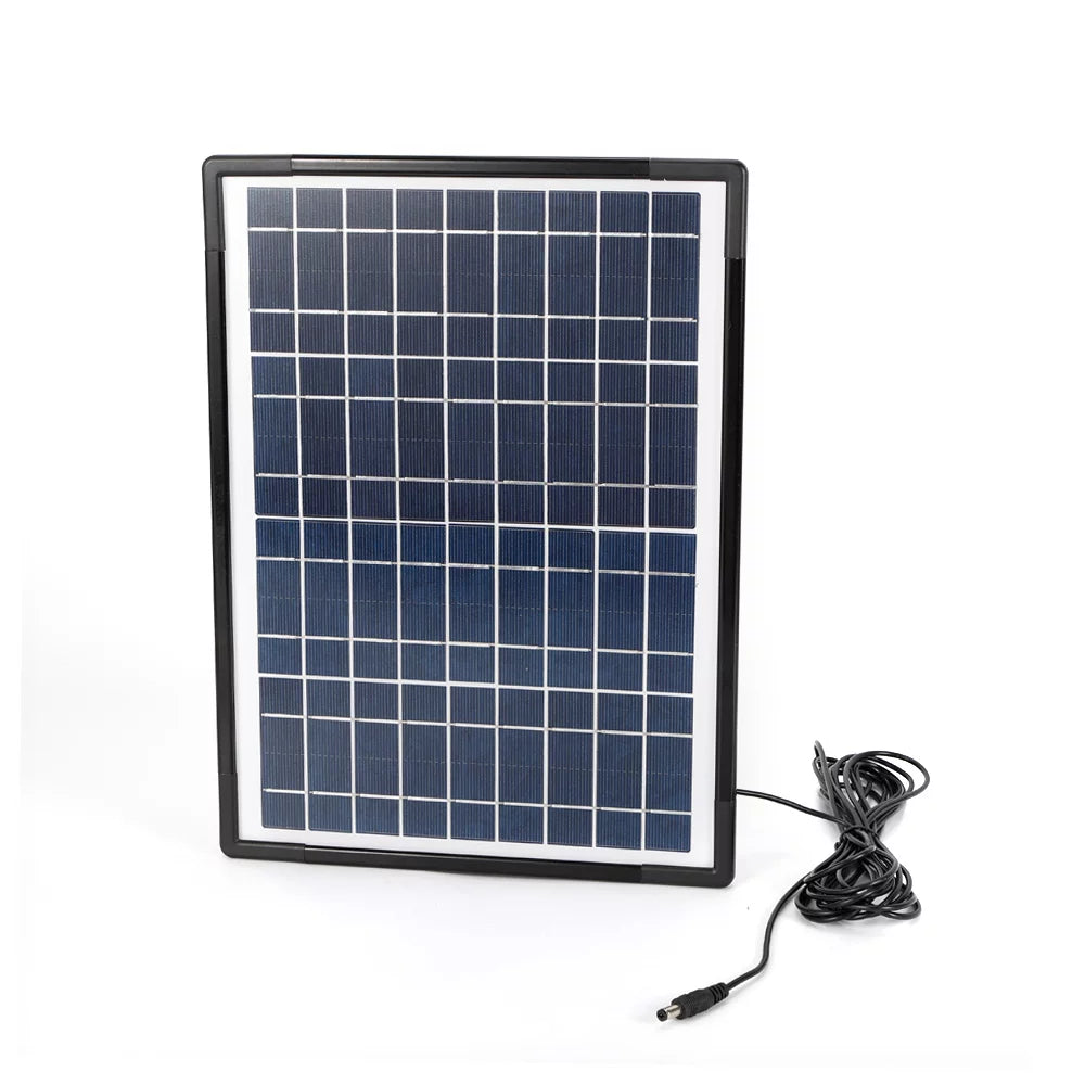 Portable Solar Panel Power Generator Kit with 4 LED I626202