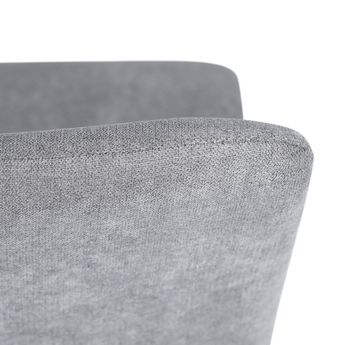 Dark Grey Upholstered Dining Chair (Set of 4) E57953