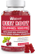 Sugar Free Beet Root Gummies with Grape Seed, Pomegranate, Vitamin C, B12 M542850