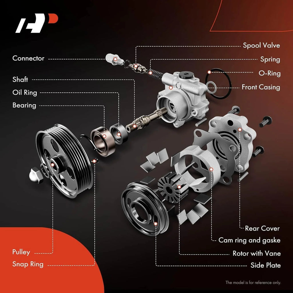 Power Steering Pump with Pulley N808120