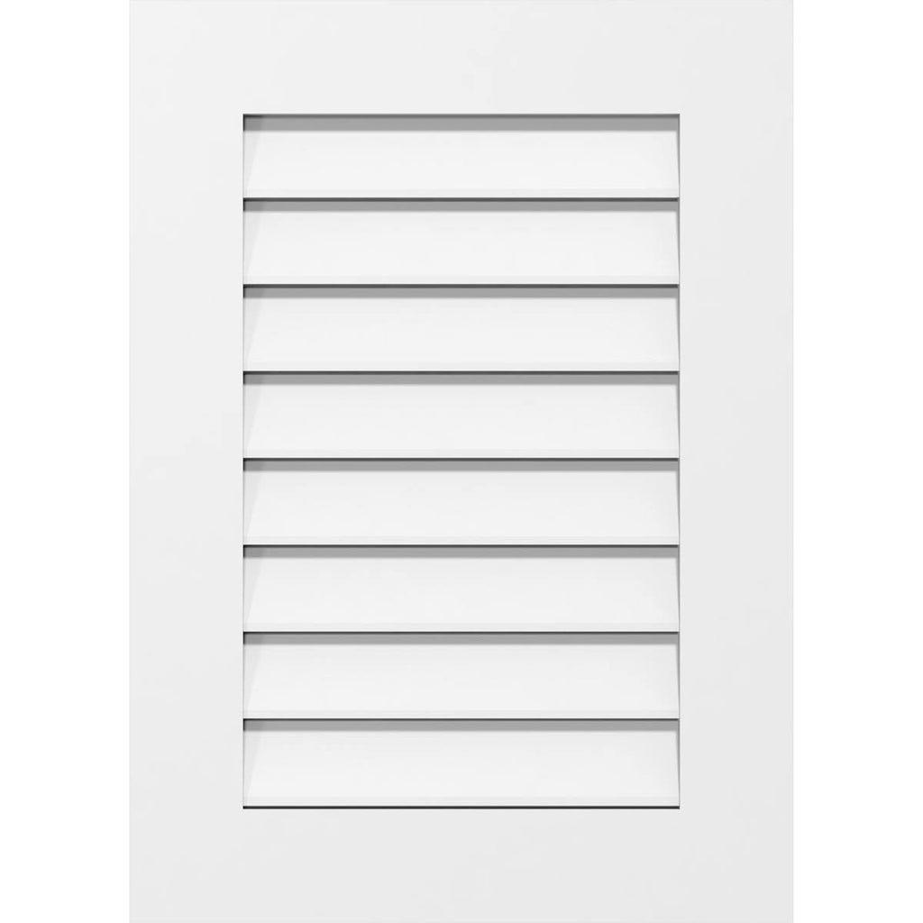 PVC Gable Vent O61145