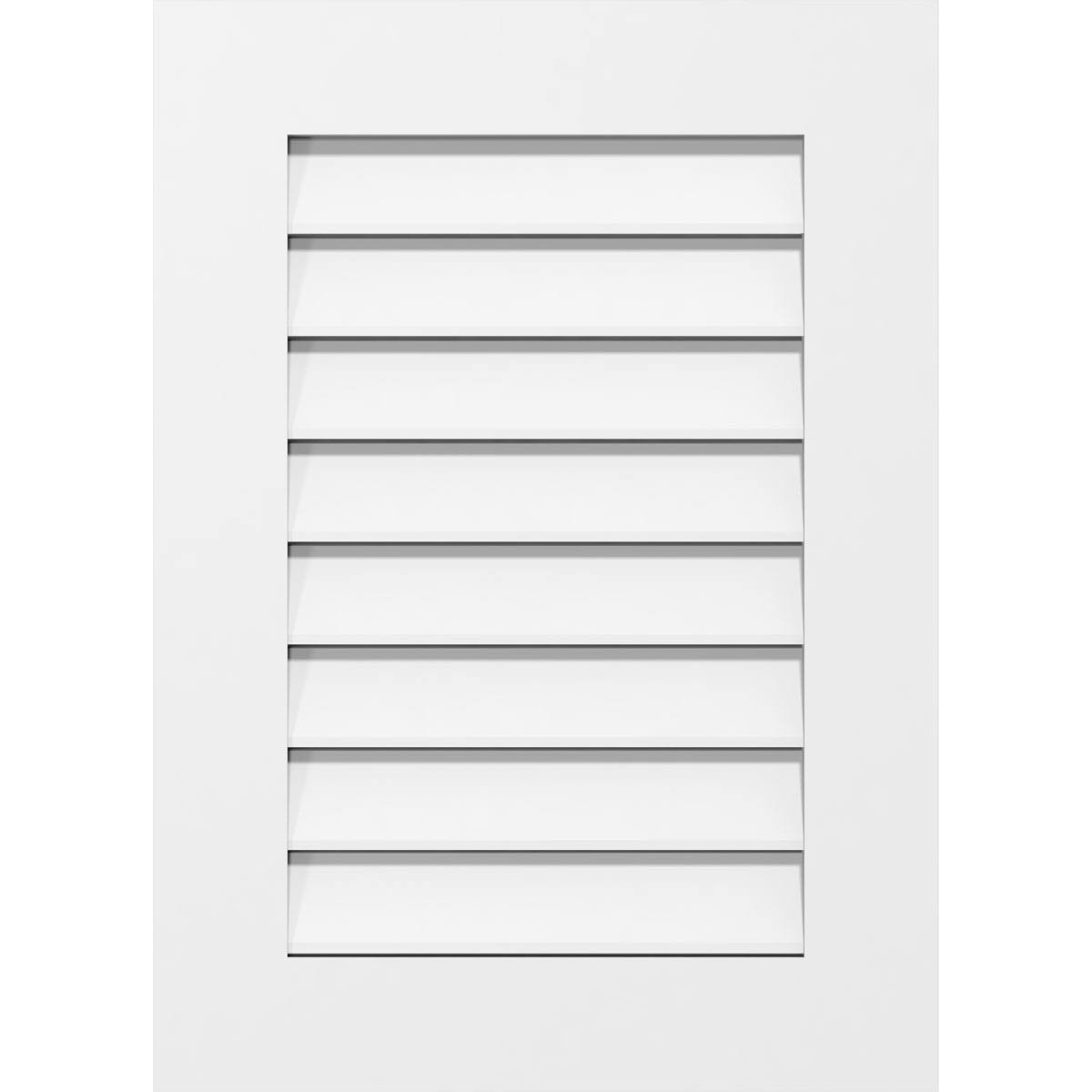 PVC Gable Vent O61145