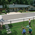 Solid Safety Cover for 16X38 ft Rectangular Pool, Blue Y580391