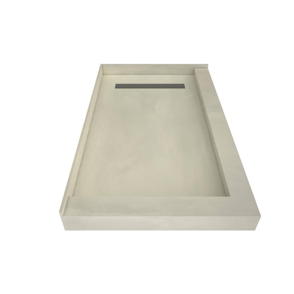 60x22 x 34x22 Double Threshold Shower Base with Drain Top K86785