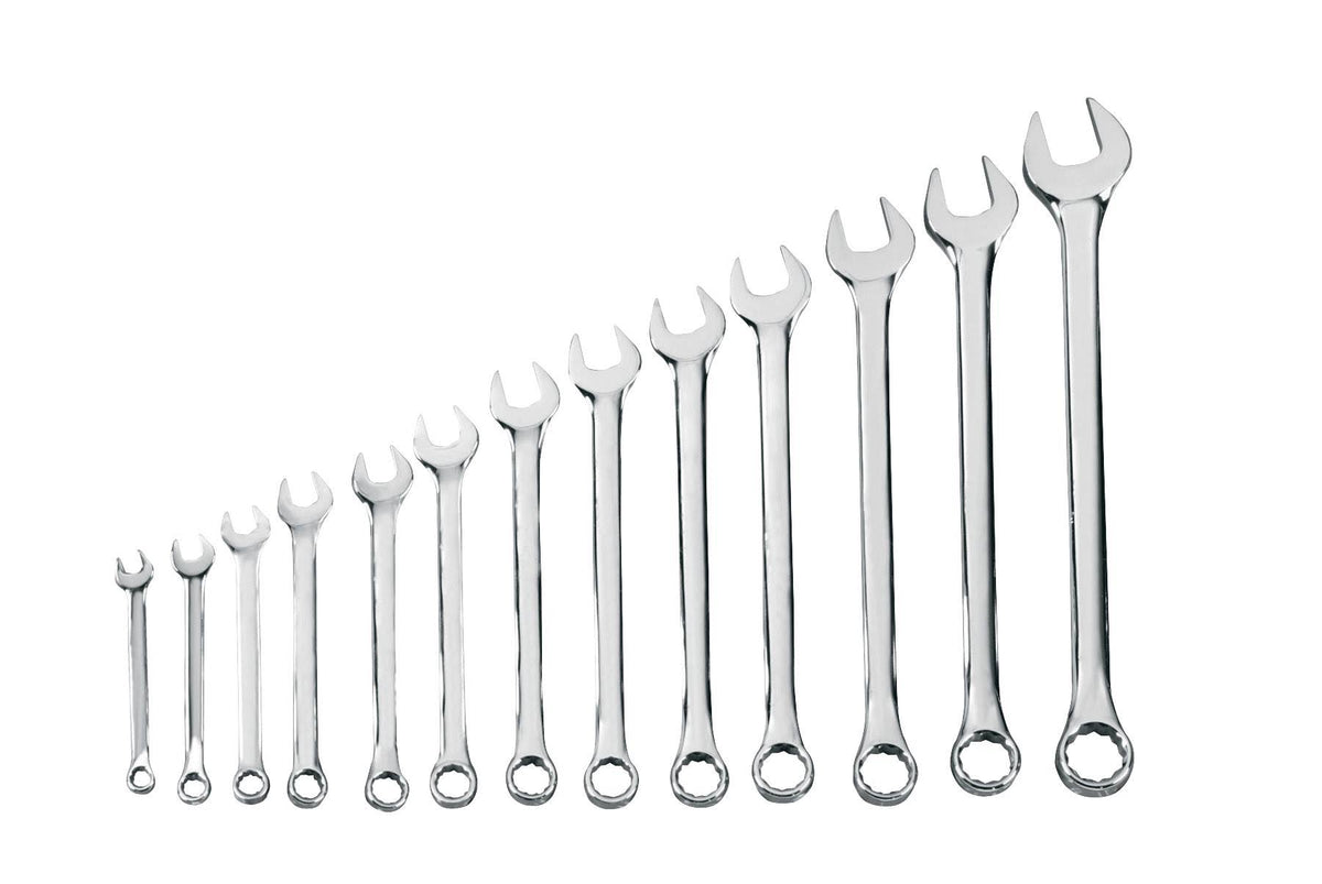 13 Piece SAE Long Combination Wrench Set E7221