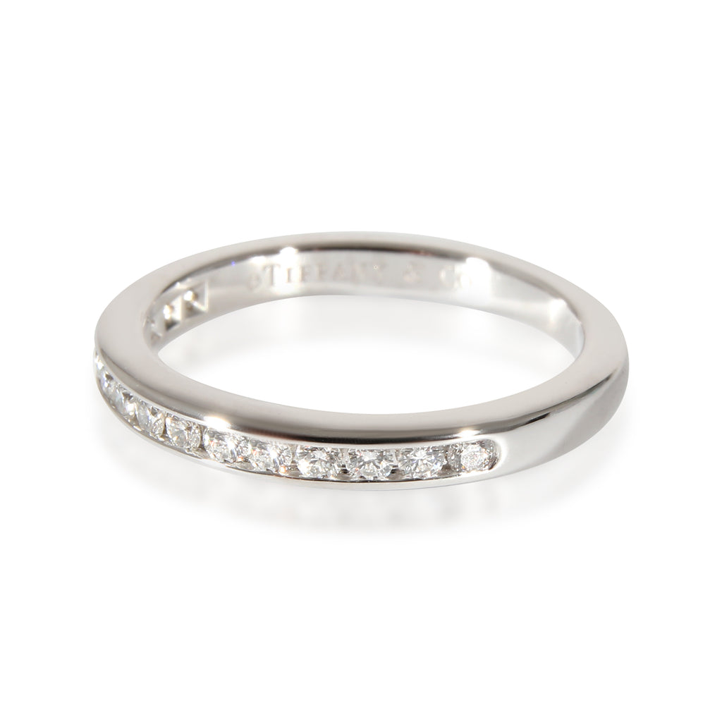 Platinum Wedding Band 0.24 CTW Pre-Owned P145001