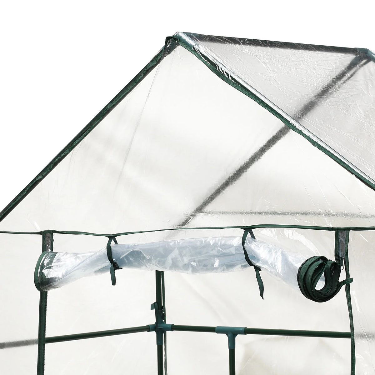 Portable Mini Walk-In Greenhouse with 3 Tier Shelves D91652