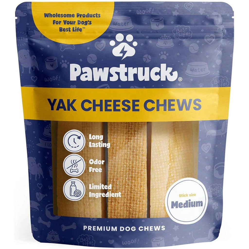 Natural Medium Himalayan Yak Cheese Dog Chew Treats O1365