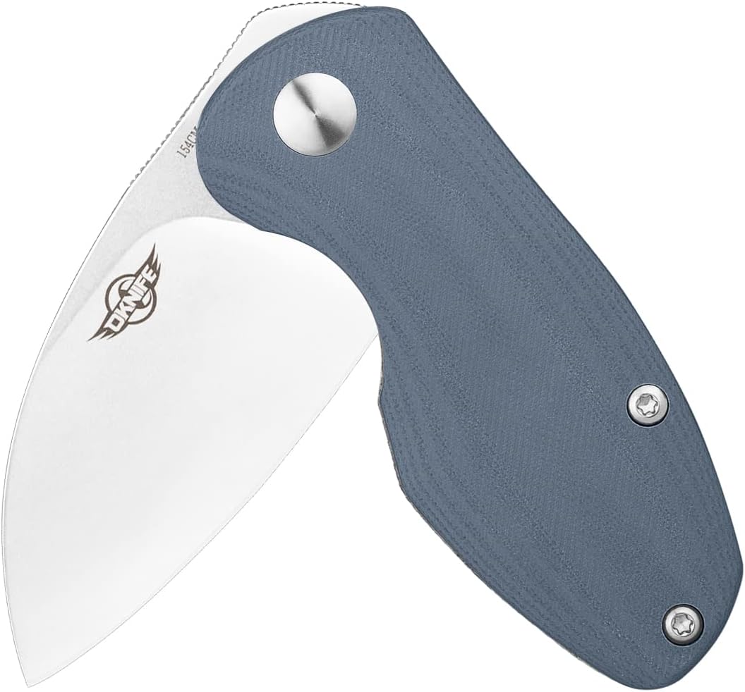 Black Folding EDC Knife with Pocket Clip R449
