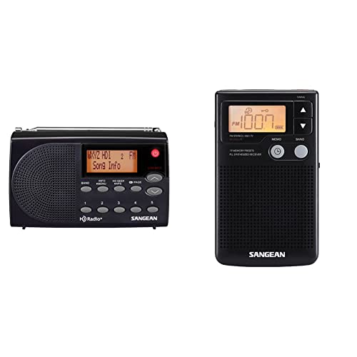 Black Portable HD Radio E825067