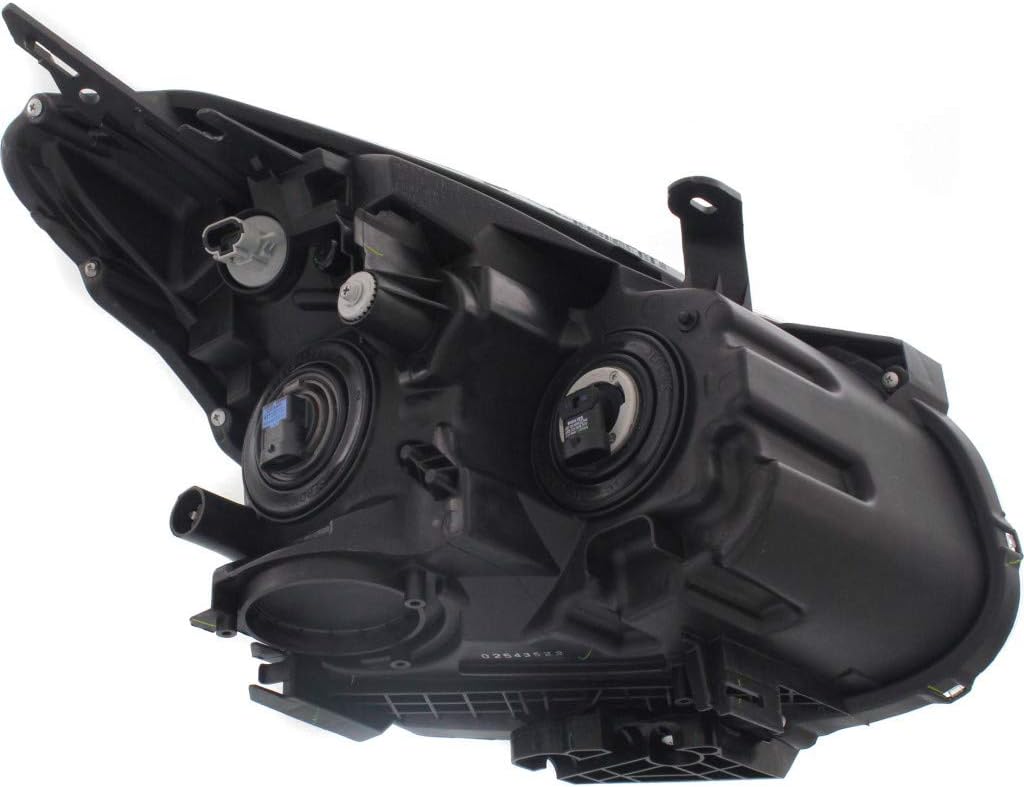 Nissan Rogue Headlight Assembly 2011 2012 Driver Side Halogen V14113