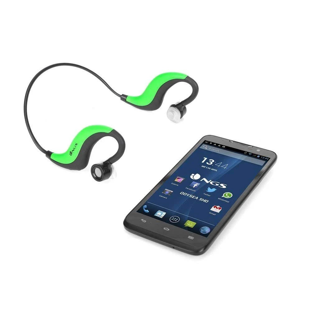 Green Bluetooth Headphones H60061
