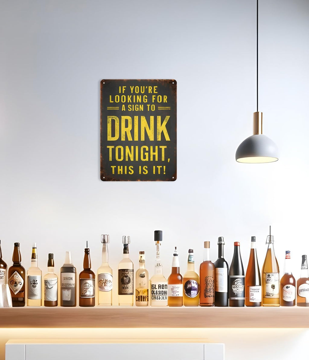Metal Bar Sign G886