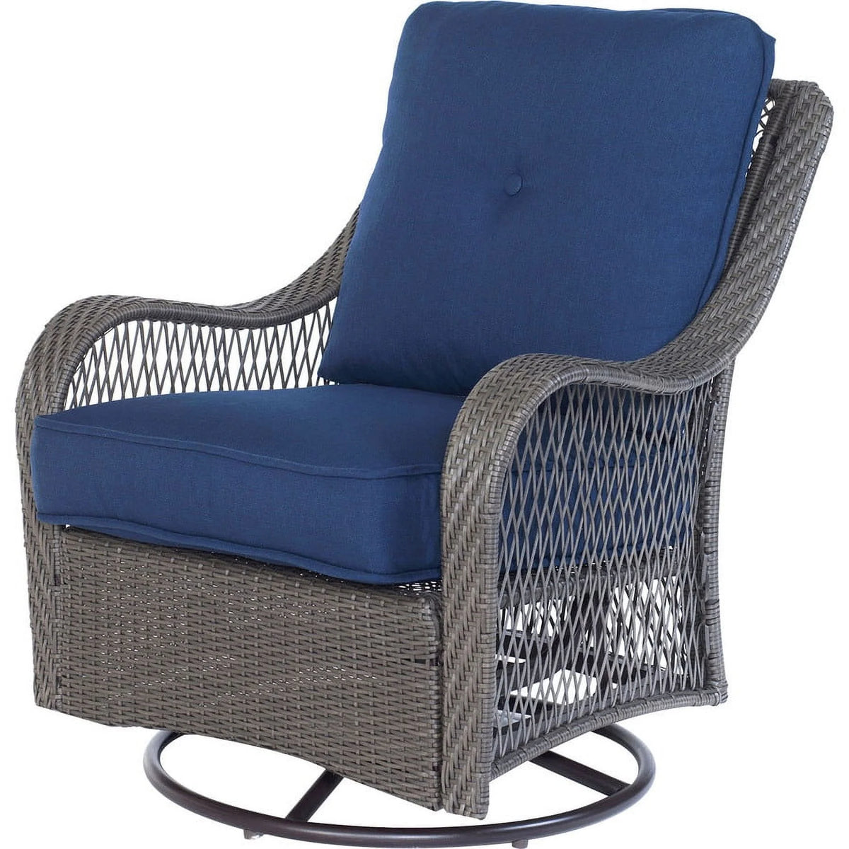 Navy Blue 4-Piece Patio Set F42498