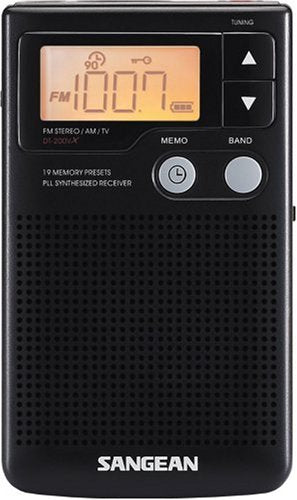 Black Portable HD Radio E825067