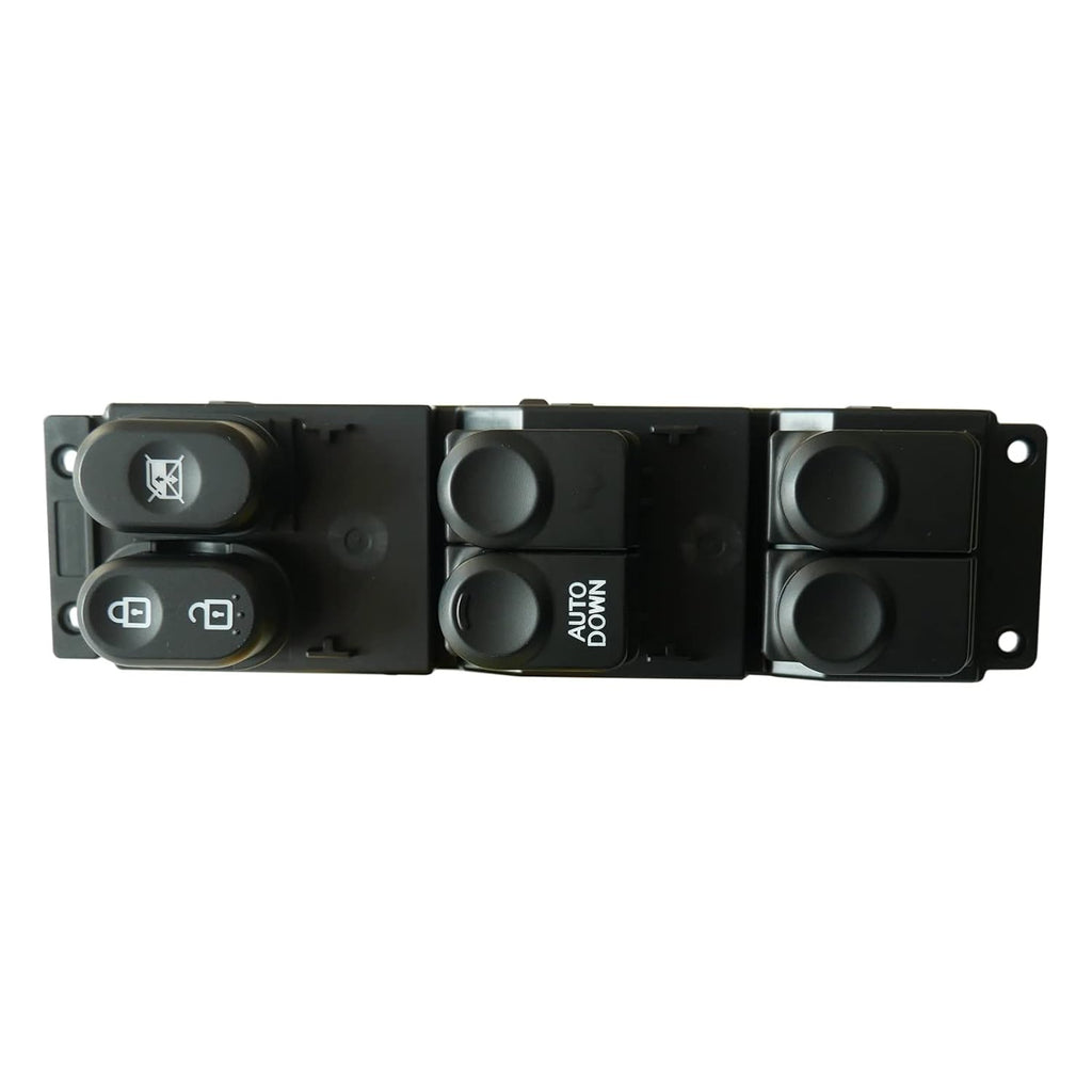 Master Power Window Switch Main Switch Assembly Front Left Driver Side Compatible with 2011-2017 Hyundai Accent 1.6L Pack of 2 B624175