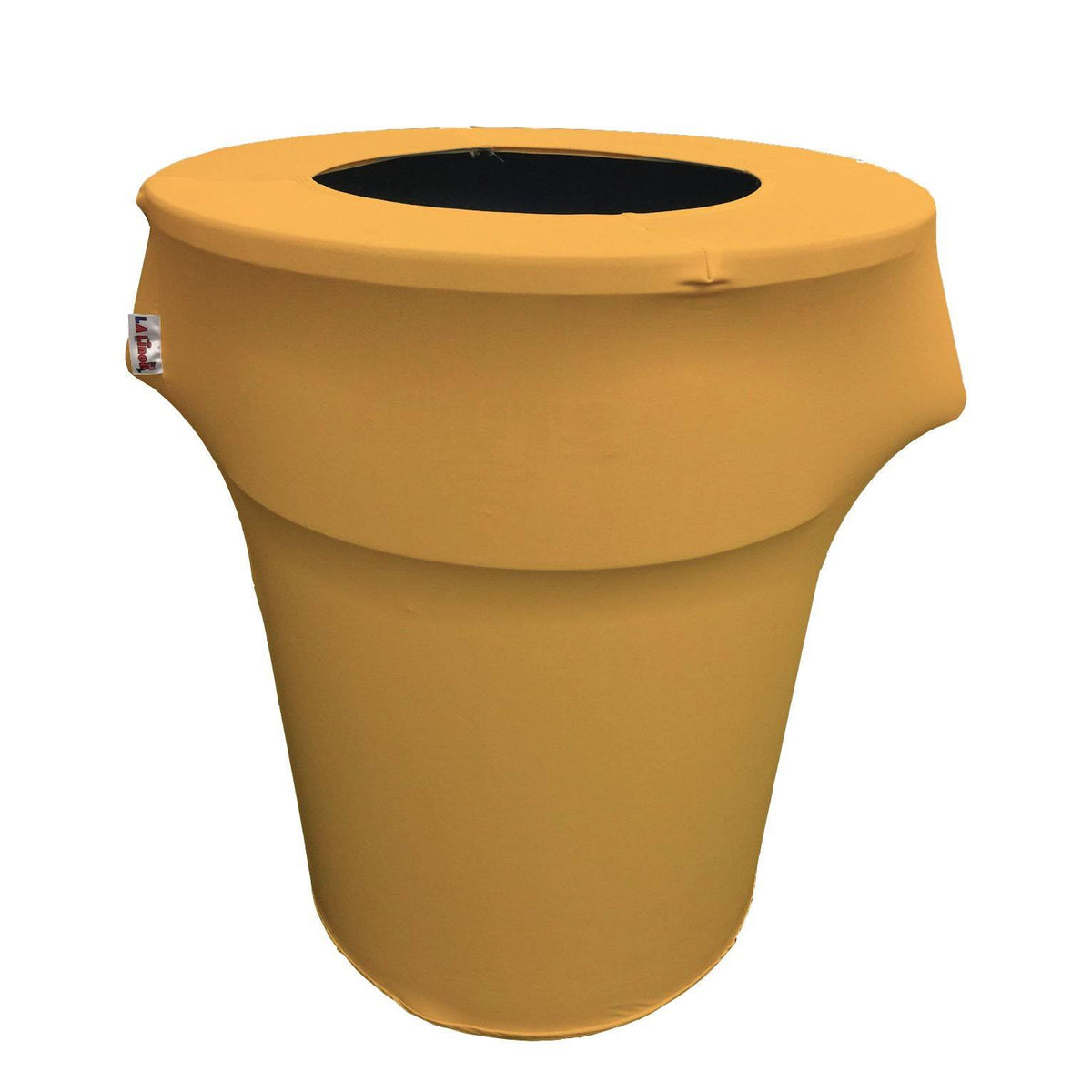 Light Pink Round Trash Can Cover P374