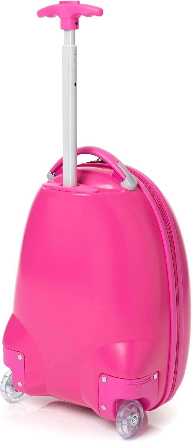 Pink Small Hard Cover Carry On Trolley Suitcase M306