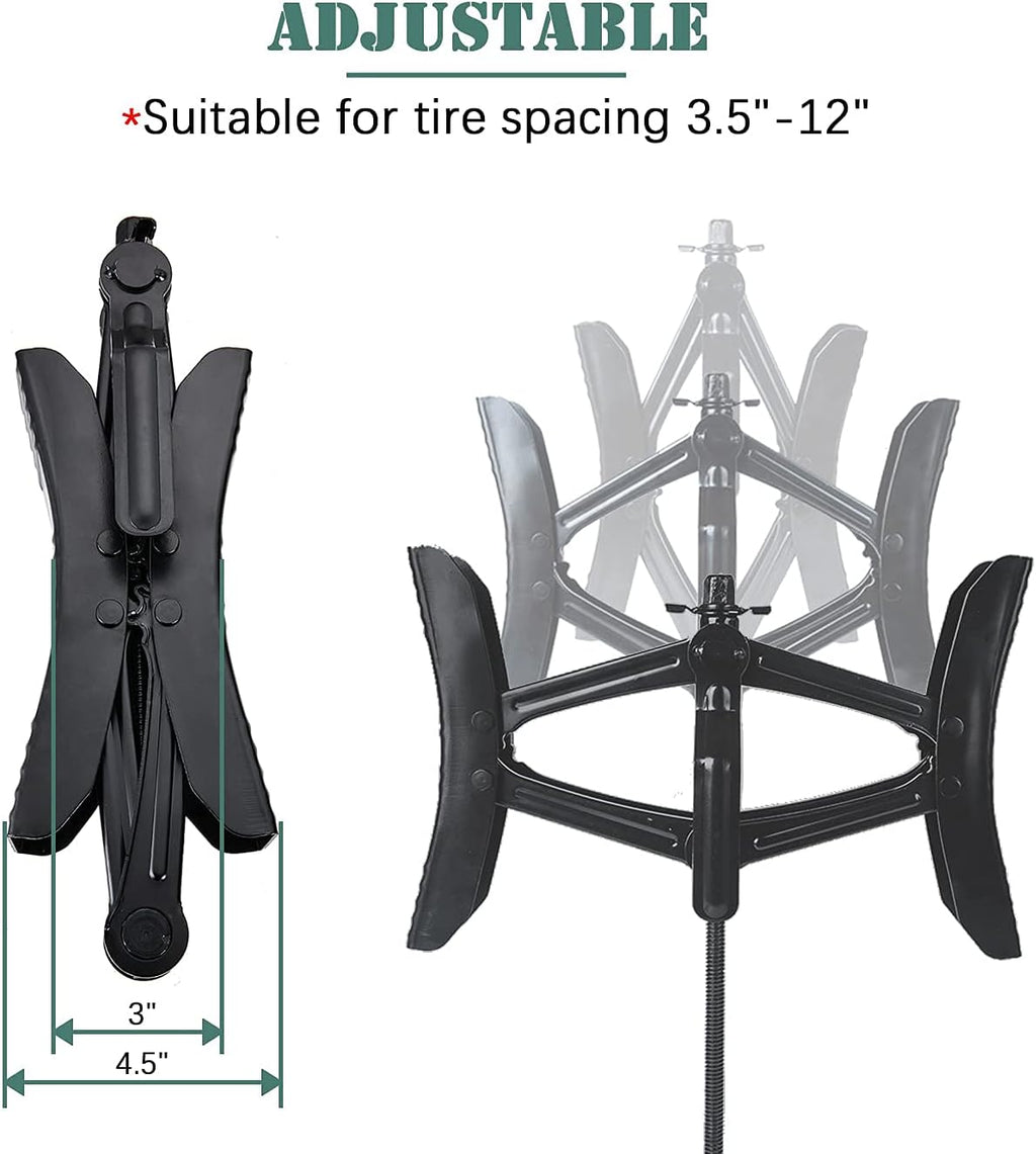 X Shaped Wheel Chocks Stabilizer 2 Sets with Accessories L807