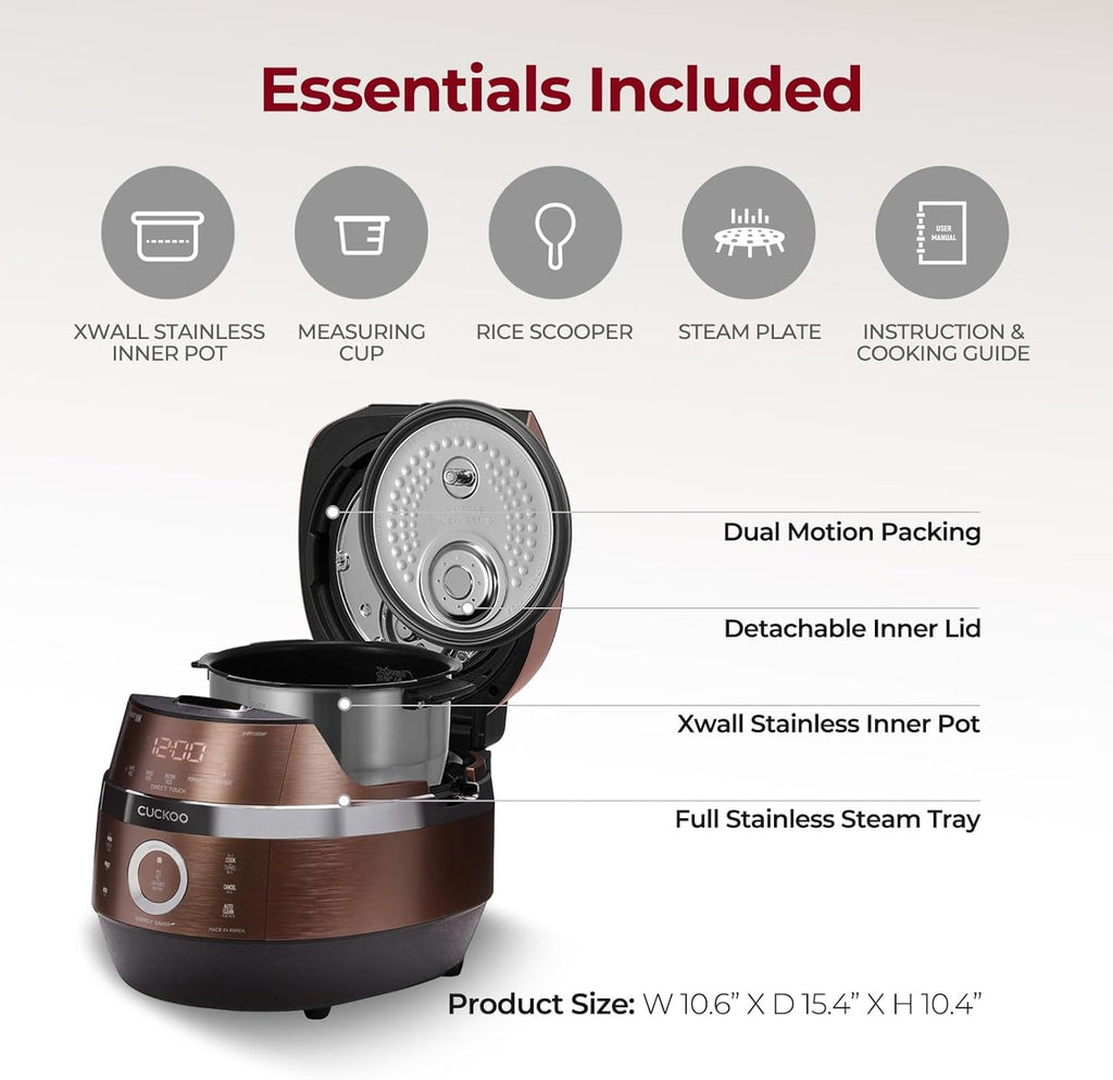 6-Cup Induction Heating Pressure Rice Cooker L450
