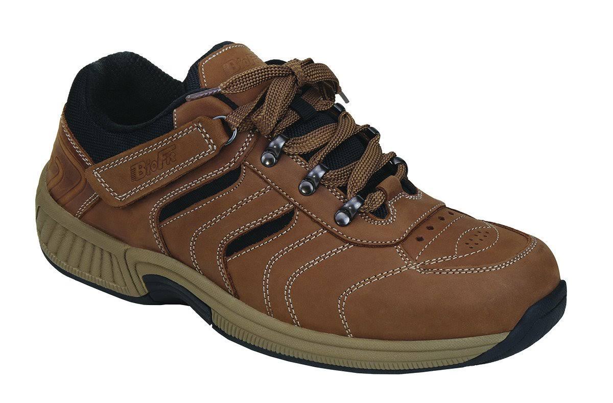 Brown Leather Adult Unisex Shoes K174