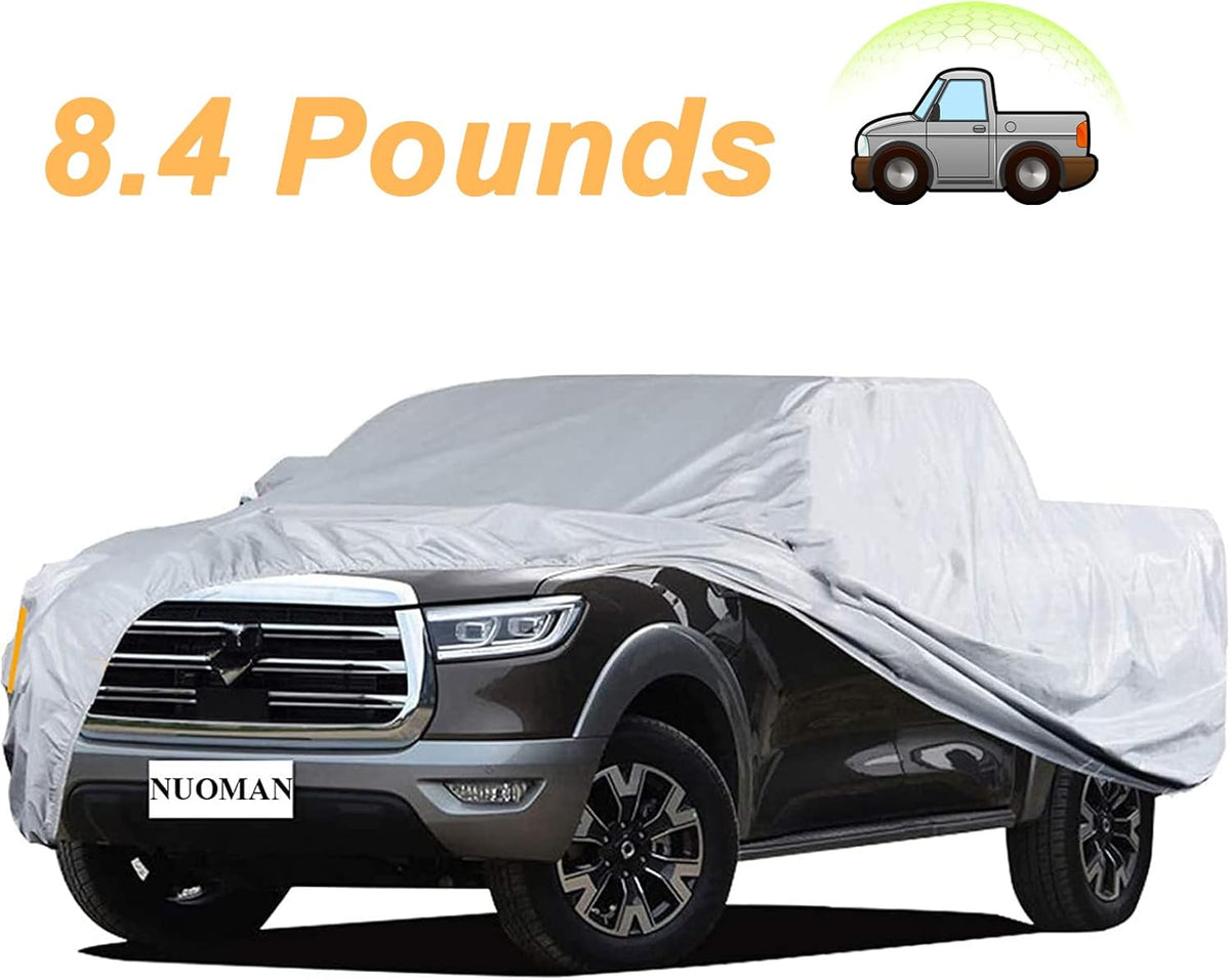 6 Layers Waterproof Cotton Car Cover with Zipper O64080