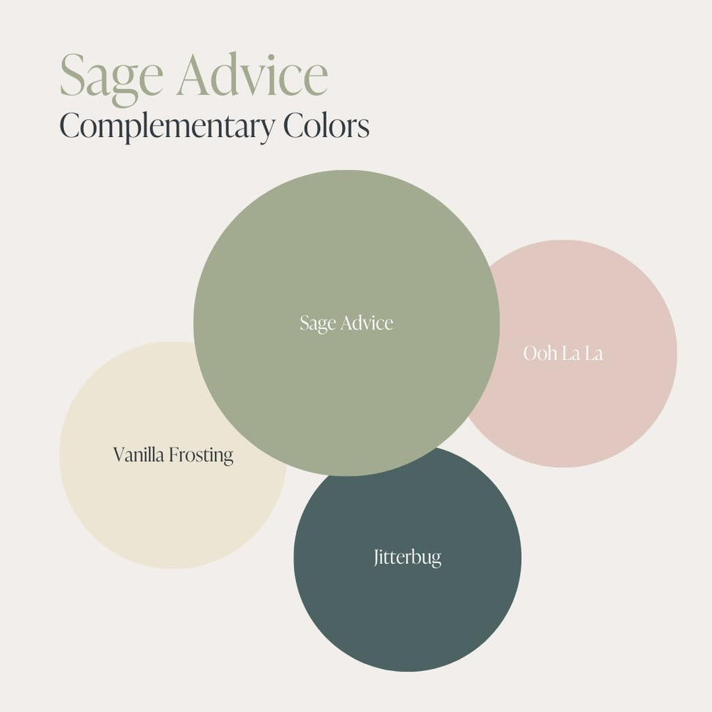 Sage Green Sample (4 oz) Chalk Style Paint B9795