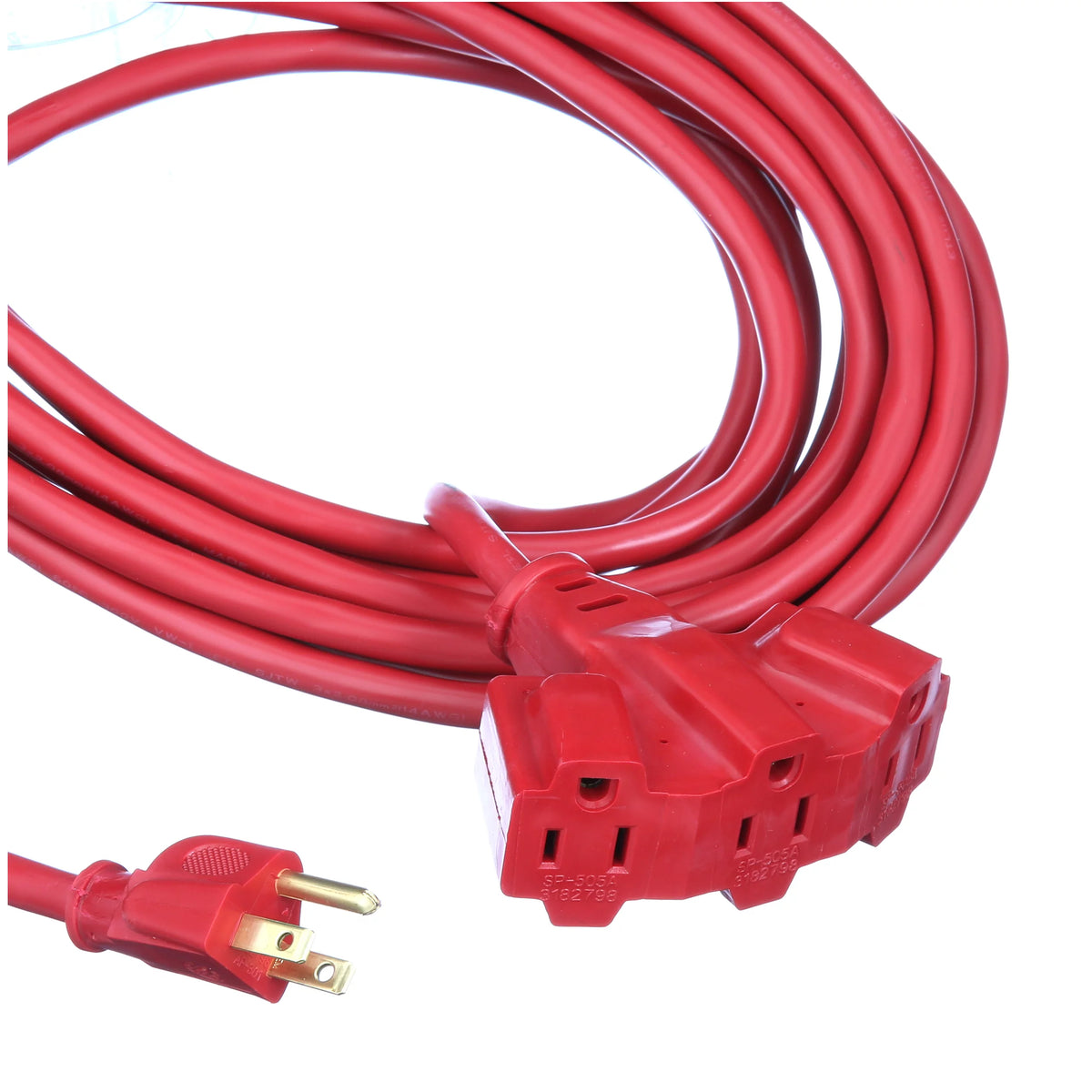 25FT 14/3 Triple Outlet Extension Cord K49050
